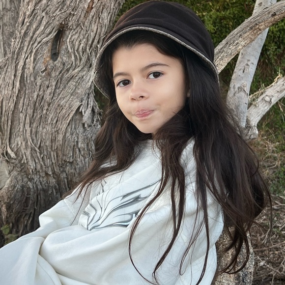 Wool Bucket Hat Brown color with Trim - Picture 7 of 11